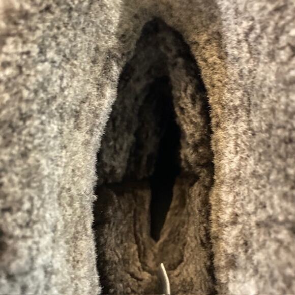 Blondo, Martine Suede Boots Black Winter Fur, Aqua Protected - Picture 6 of 8